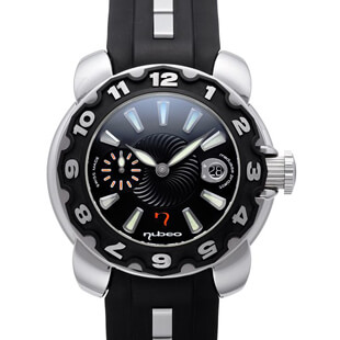 ヌベオ ブラック ジェリーフィッシュ プロジェクト NUB01151050 新品腕時計メンズ