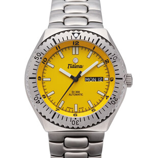 チュチマ DI 300 イエロー 629-16 新品 腕時計 メンズ 送料無料