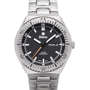 チュチマ DI 300 ブラック 629-02 新品 腕時計 メンズ 送料無料