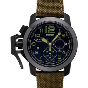 グラハム クロノファイター オーバーサイズ アマゾニア・グリーン 2CCAU.G01A.T15N 新品 腕時計 メンズ