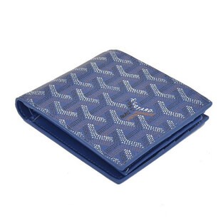 ゴヤールコピー 財布 二つ折り 名刺入れ ブルー  GY012