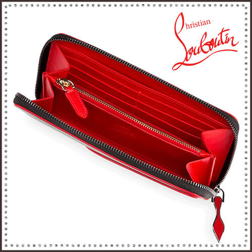 ルブタン 財布 コピーChristian Louboutin Suolita Wallet Cuir 3145001BK01