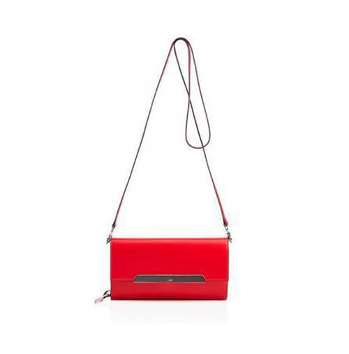 ルブタン コピーChristian Louboutin Rougissime Wallet Cuir　ROUGE DE MARS 16399372