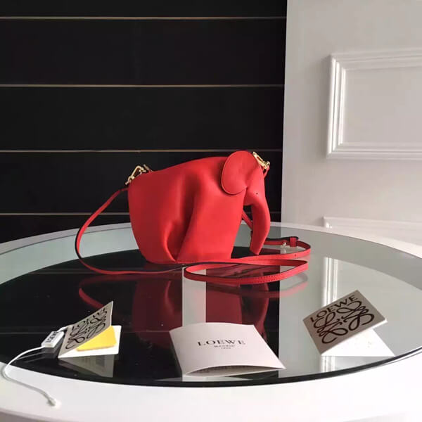 16SS ロエベスーパーコピー ☆ ロエベ ☆ Red Elephant bag 199.30JG75