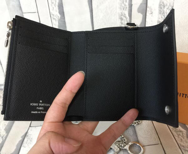 2020大人気★ ルイヴィトンスーパーコピー × シュプリームM67711 CH.CP WALLET チェーンウォレット　三つ折り財布