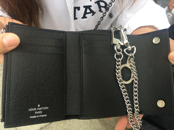 2020大人気★ ルイヴィトンスーパーコピー × シュプリームM67711 CH.CP WALLET チェーンウォレット　三つ折り財布