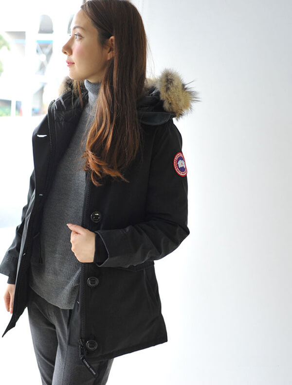 2017秋冬新作 CANADA GOOSE カナダグース CHARLOTTE/シャーロット フードファーダウンジャケット レディース