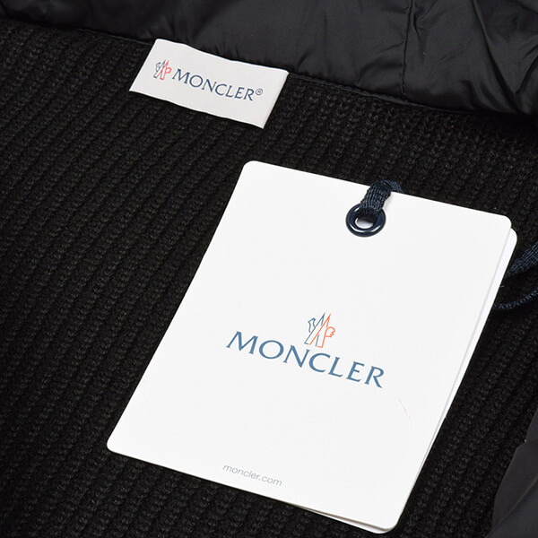 この冬も大人気です MONCLERモンクレール メンズ スーパーコピー ブラックニットダウンジャケットパーカー 2021-2022AW 9402800