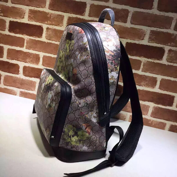 2017新作先取り☆【グッチ】グッチコピー gg シュプリーム broom canvas backpack 406370 KU2KX 8966