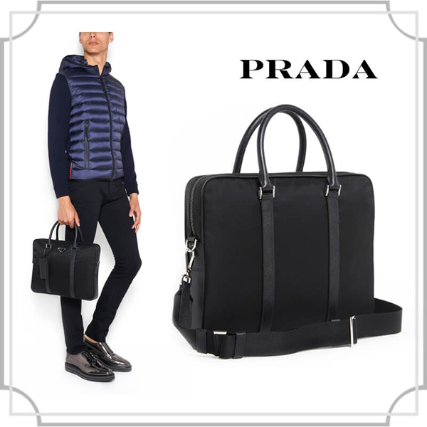 関税込☆NYLON WORK BAG☆PRADA 2VE368064F0002