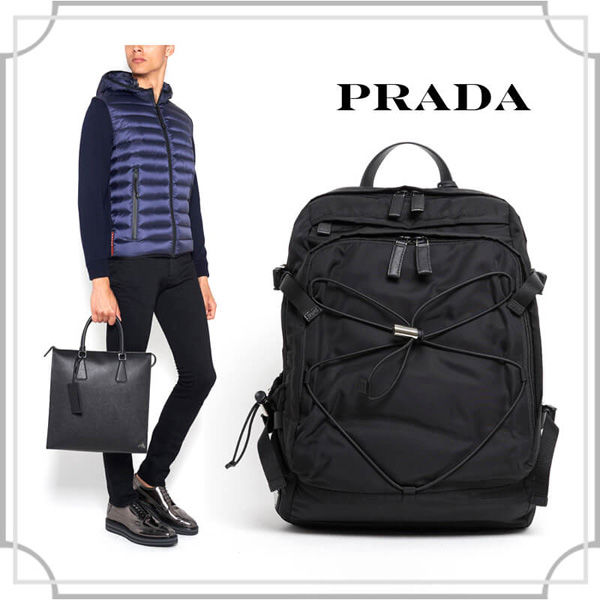 関税込☆TRAVEL BACKPACK☆PRADA 2VZ055973F0002