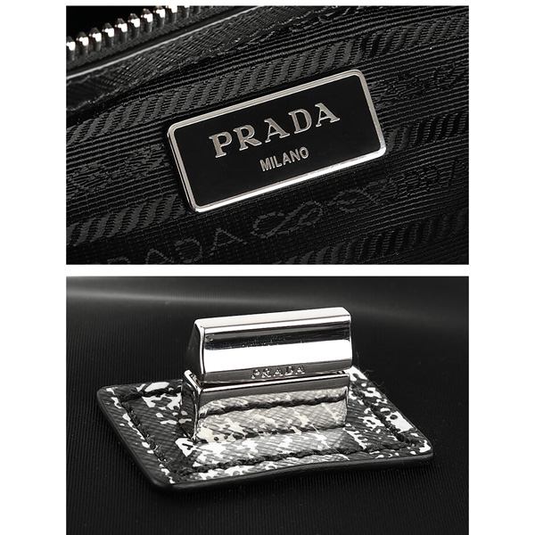 【関税補償◆国内発】PRADA レディースツイードトートバッグ