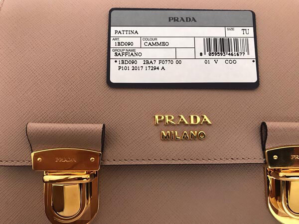 日本未入荷!★PRADAサフィアーノショルダーバッグCammeo 1BD090