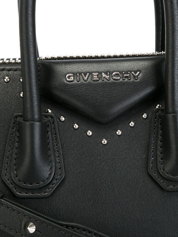 2016春夏☆GIVENCHY ジバンシィスーパーコピー ☆スタッズ付Antigona 2WAYトート ブラック BB05114698