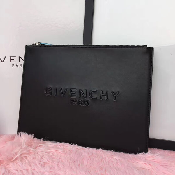 17/18AW ★GIVENCHY ジバンシィスーパーコピー★エンボスロゴ クラッチバッグ