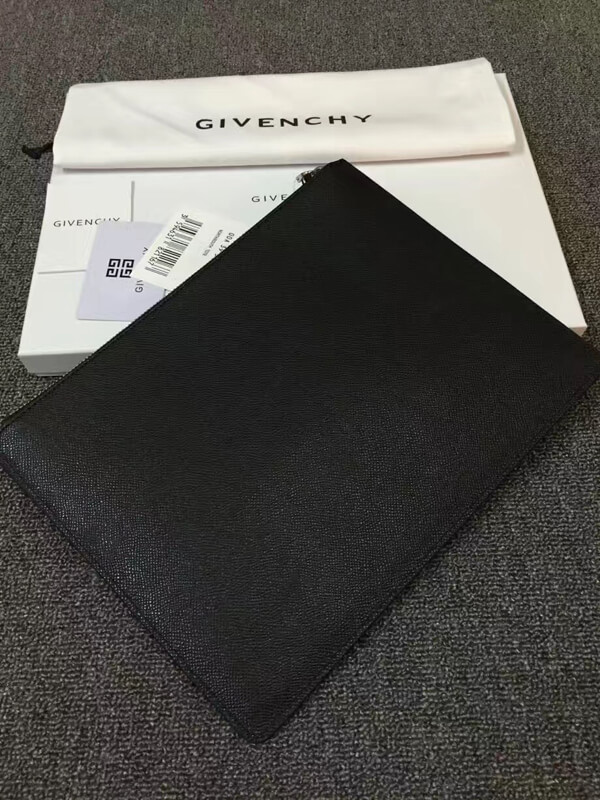 GIVENCHY ジバンシィスーパーコピー 17/18AW スターパッチ ミディアム クラッチバック_BLACK