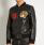 17SS WG248 TIGER APPLIQUE LEATHER BOMBER JACKET