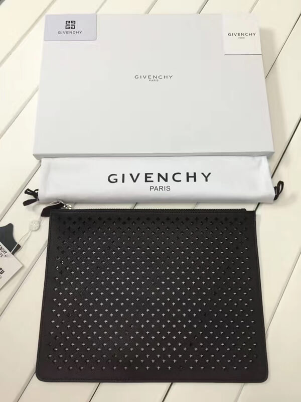 GIVENCHY ジバンシィスーパーコピー 17/18AW シルバースター ラージ クラッチバック 06351655005