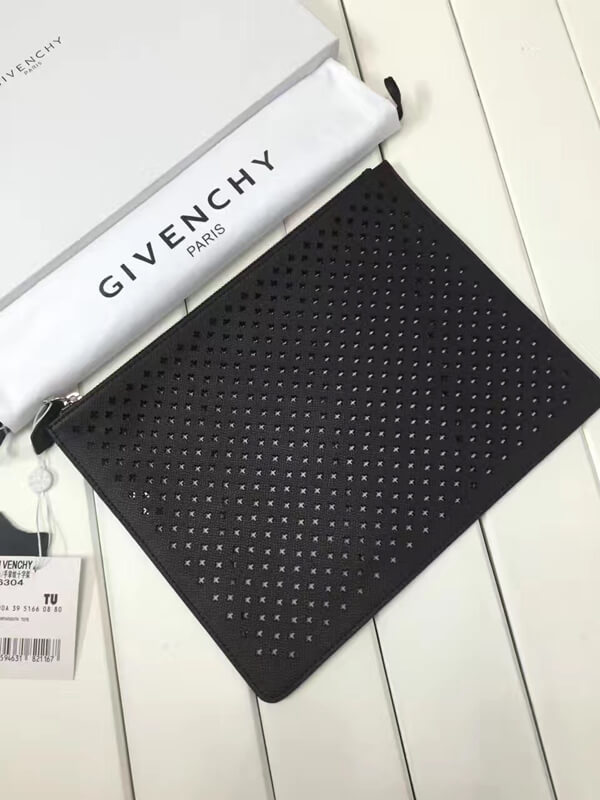 GIVENCHY ジバンシィスーパーコピー 17/18AW シルバースター ラージ クラッチバック 06351655005