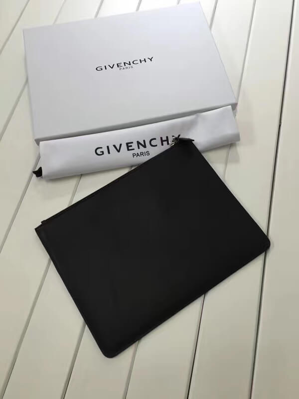 2017新作 GIVENCHY ジバンシィスーパーコピー PERVERT スターパッチ レザーポーチ BK06072273003