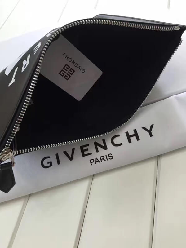 2017新作 GIVENCHY ジバンシィスーパーコピー PERVERT スターパッチ レザーポーチ BK06072273003