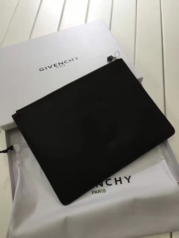 GIVENCHY ジバンシィスーパーコピー 2017新作 シルバースター ラージ クラッチバック_BLACK 06351655 008