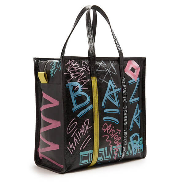 バレンシアガ トートバッグ GRAFFITI BAZAR SHOPPER バッグ