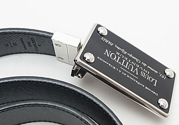 ルイヴィトン ベルト コピー サンチュール・アンヴァントゥール 35MM  ダミエ・グラフィット M9632V