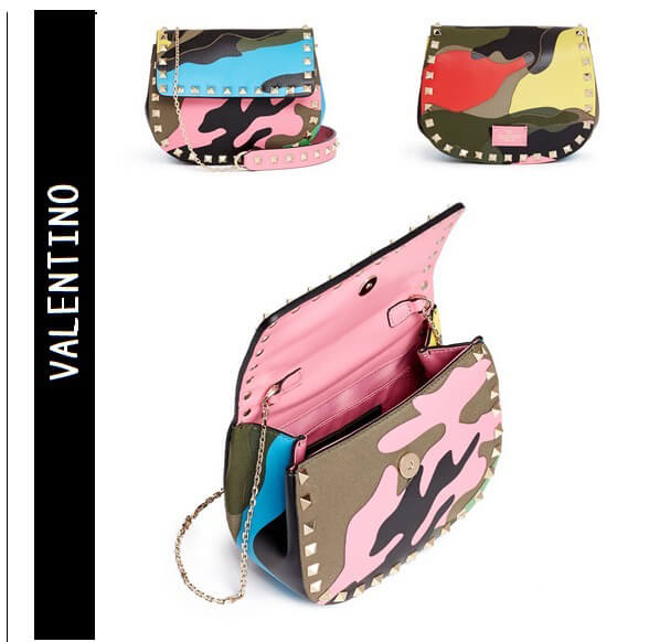 2018AW Valentino ヴァレンティノスーパーコピー CAMUPSYCHEDELIC LEATHER PATCH ★