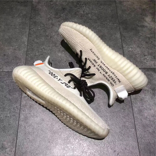 人気新作 イージーブースト350 偽物 OFF-WHITE x アディダス Originals YEEZY BOOST 350 V2 スニーカー ash1762