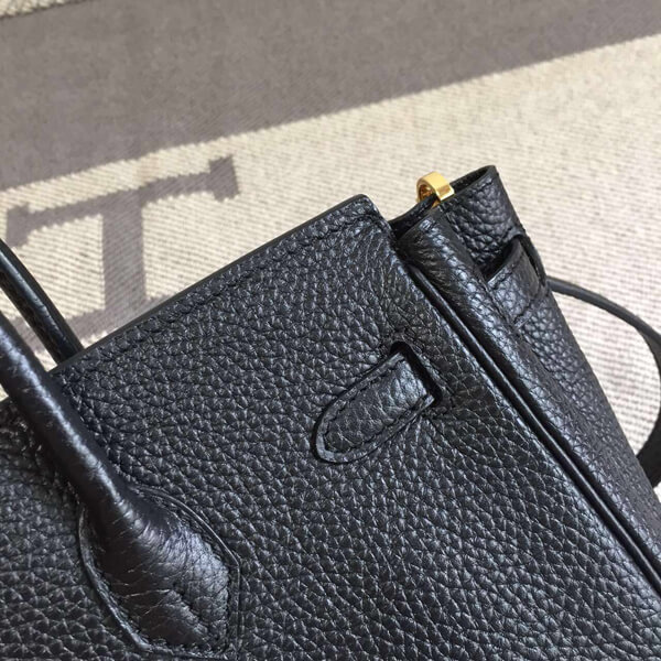 エルメスバーキン コピー 25 エルメス ハンドバッグ 塗鴉 Black ゴールド金具 トゴ Ｑ刻印