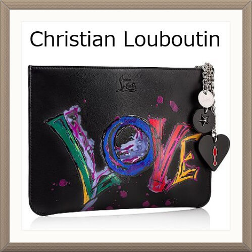 2018新作人気 Christian Louboutin クリスチャンルブタンスーパーコピー☆ AW18 ☆ Loubicute Small Pouch "LOVE"