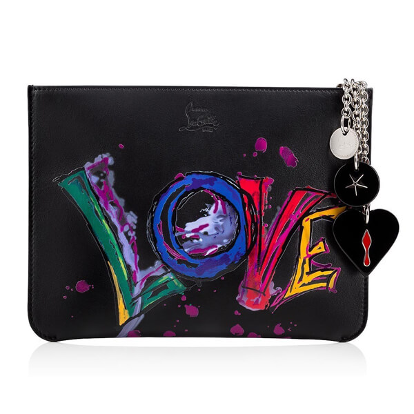 2018新作人気 Christian Louboutin クリスチャンルブタンスーパーコピー☆ AW18 ☆ Loubicute Small Pouch "LOVE"