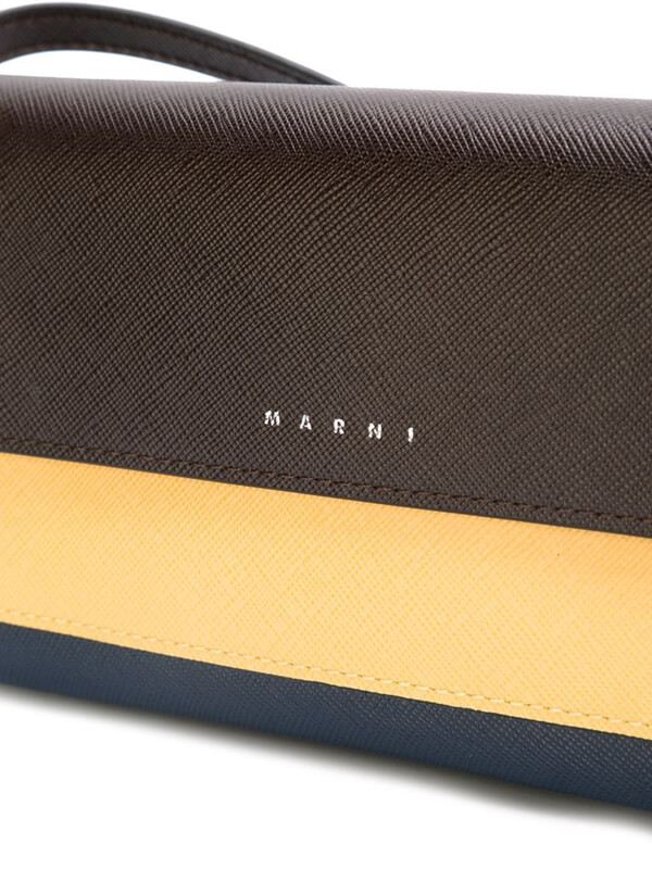 マルニ バッグコピー シックでエレガント 2018-19秋冬☆MARNI☆斜めがけバッグ Brown