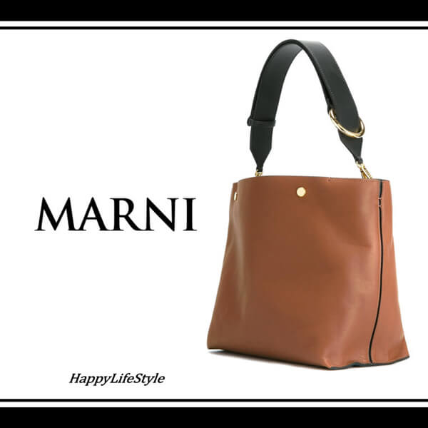 2018新作 マルニ バッグコピー カーフレザー シングルハンドル バック★MARNI