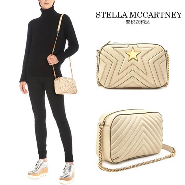 2018-19AW新作 ステラマッカートニースーパーコピー STELLA MCCARTNEY ★Small Stella Star ショルダー 500993 W8214　9020