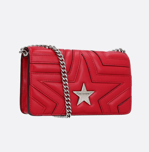 2018新作[ステラマッカートニースーパーコピー Stella McCartney]Stella Star Small flap over shoulder bag