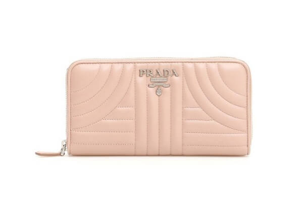 2019新作 PRADA プラダスーパーコピー プラダ ダイアグラム ラウンドジップ 長財布 1ML506 2B0X