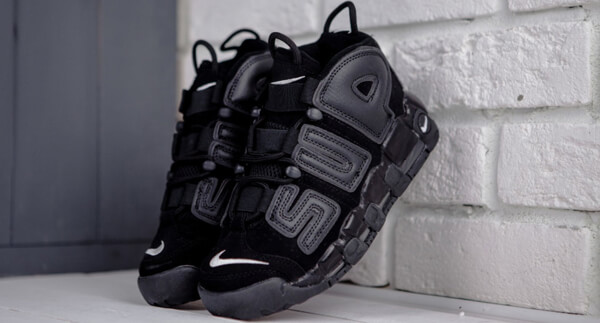 [ナイキ x シュプリーム] Air More Uptempo☆Suptempo☆ブラック