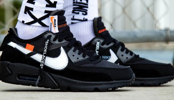 追跡有配送！OFF WHITE x ナイキ AIR MAX 90 Black