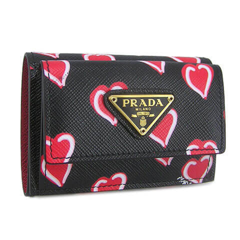 【新作】プラダ PRADA 折りたたみ財布 SAFFIANO PRINT 1MH021-ZNL-F0YQX