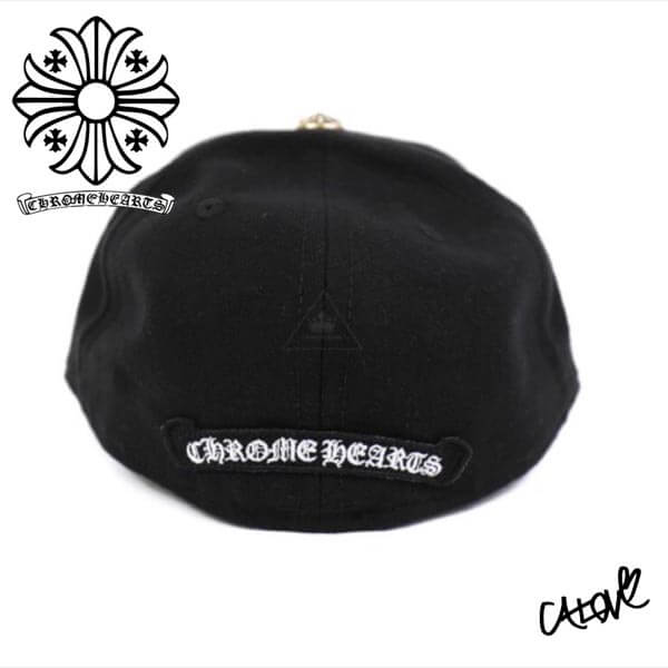 CHROME HEARTS★クロムハーツ キャップ コーデ 偽物【CHダガー】◆デニム メンズ ベースボールキャップ