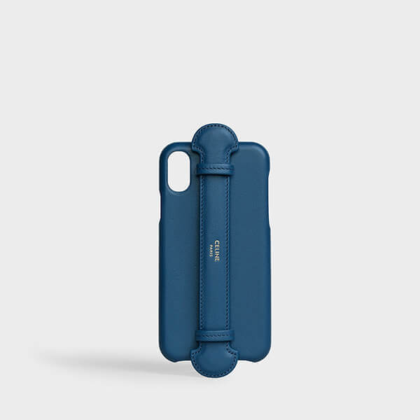 【セリーヌ】IPHONE X & XS ストラップ付きケース （IPHONE CASE）10B853B