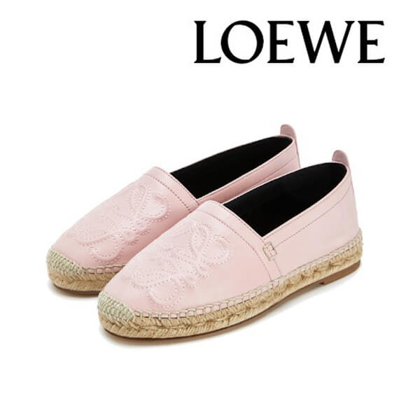 【ロエベ】ロエベ シューズ 偽物☆anagram espadrille アナグラムエスパドリーユ 453.10.344/5/6/7