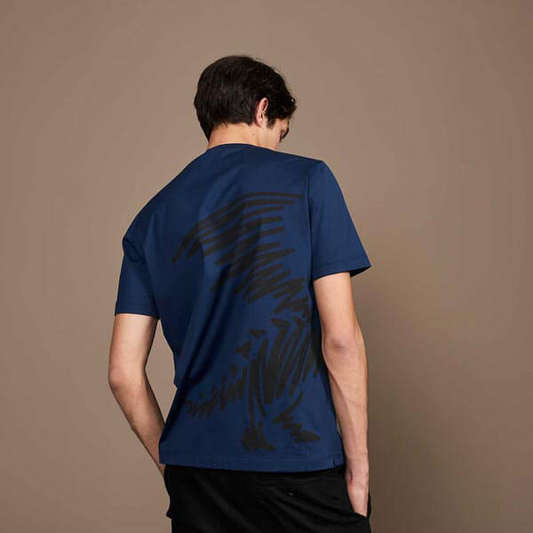 【エルメス】コットン ドラゴンモチーフ ラウンドネックTシャツ 6色カラー展開 《"Dragon" t-shirt》