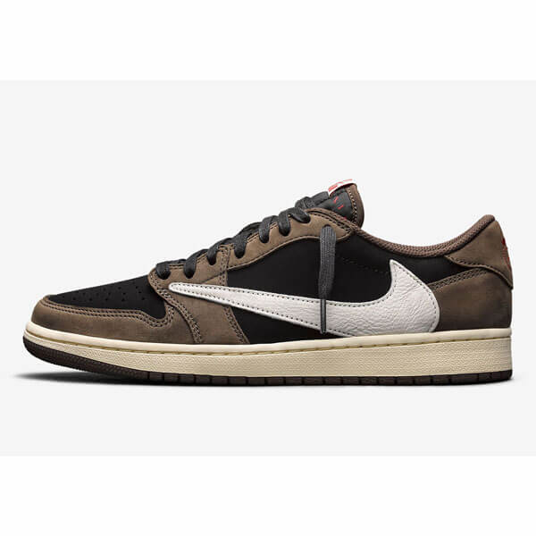 Travis Scott x ナイキ Air Jordan 1 Retro Low 偽物 OG SP Mocha CQ4277-001【ナイキスニーカースーパーコピー】