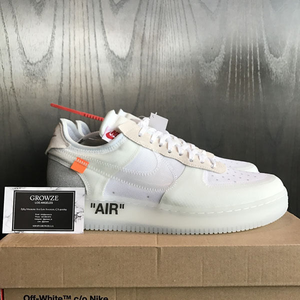 【人気商品】ナイキ オフ ホワイト スニーカー コピー ナイキコラボ Off-White x Air Force 1 Low