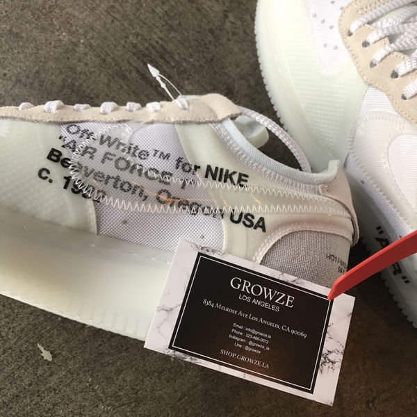 【人気商品】ナイキ オフ ホワイト スニーカー コピー ナイキコラボ Off-White x Air Force 1 Low