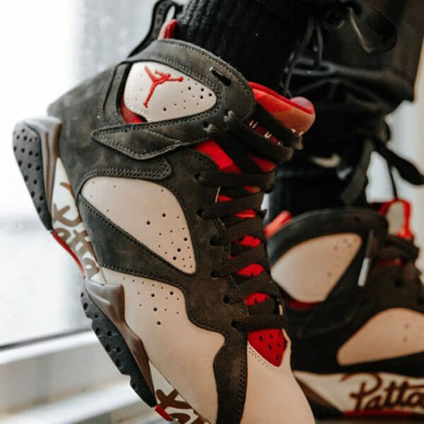 魅惑のコラボ★PATTA × ナイキAIR JORDAN 7 OG SP★ブラウン AT3375-200