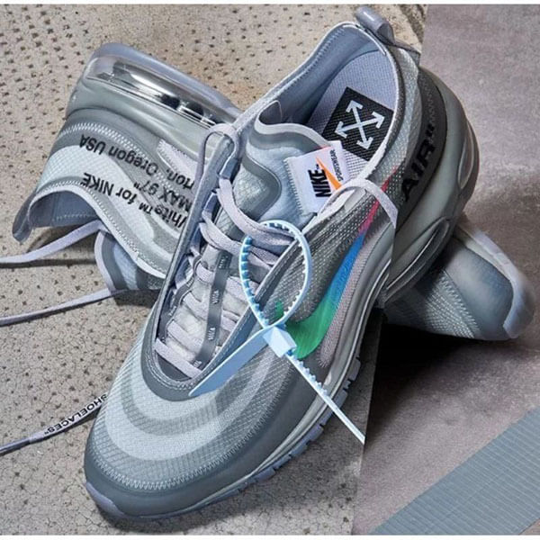 オフ ホワイト ナイキ エアマックス スニーカー コピー Off-White ナイキ Air Max 97 Menta オフホワイト エアマックス97 AJ4585-101